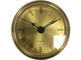 Gold roman clock insert 70 mm