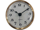 White arabic clock insert 85 mm