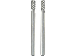 Proxxon - Wolfram-Vanadium Cylinder shaped milling cutters - Shank O3 mm - 3 mm  2pc 