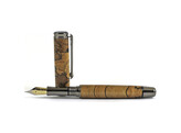Beaufort Ink - Cyclone Fountain Pen - gunmetal with black chrome accent