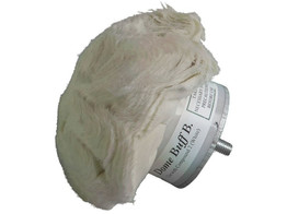 Chestnut - Medium Dome Buff for White Diamond paste - 85 mm