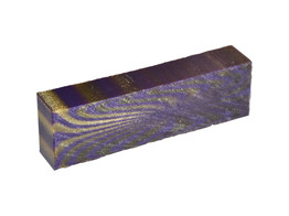 Polyester - Paars / Goud - 19 x 35 x 114 mm
