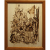 Christmas Family Motif - 300 x 380 mm
