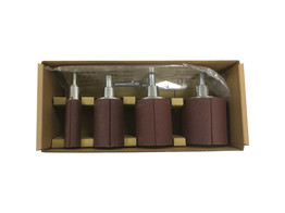 4 piece sanding drum kit for drilling machine